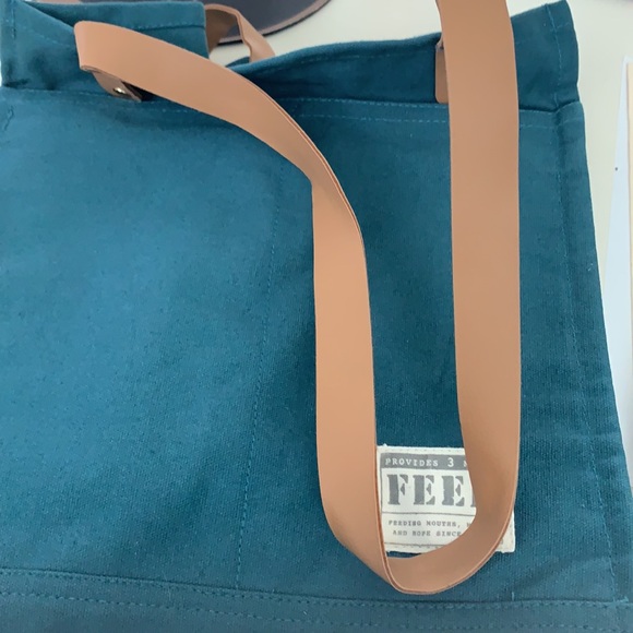 FEED Projects Canvas Market Tote New - Picture 2 of 8